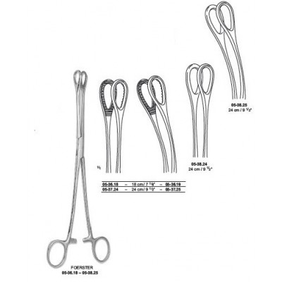  FOERSTER Sponge Forceps